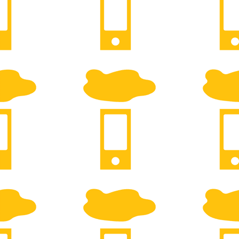 seamless smartphone and cloud pattern on transparent background - Download Free Stock Videos Pikwizard.com