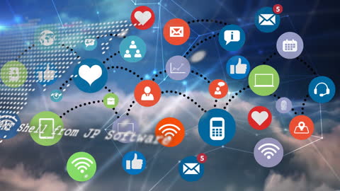 Global Network Connections in Digital Concept Art