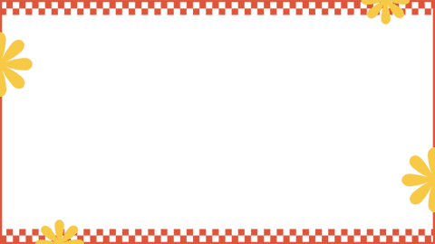 transparent floral frame with orange cutouts on yellow flowers - Download Free Stock Videos Pikwizard.com