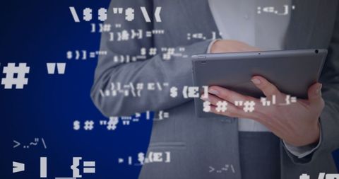 business professional engaging with digital interface - Download Free Stock Images Pikwizard.com