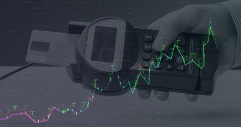 Financial Data Integrated with Electronic Payment Terminal - Download Free Stock Images Pikwizard.com