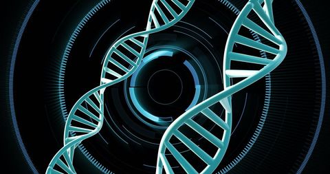Digital Representation of DNA Strands with Data Processing Elements - Download Free Stock Images Pikwizard.com