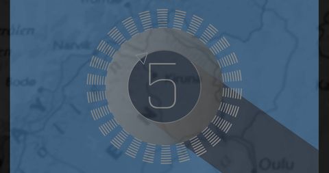 Digital Interface Scanner with Number on Blue Map Background - Download Free Stock Images Pikwizard.com
