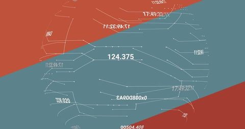Abstract network flow with intersecting bands