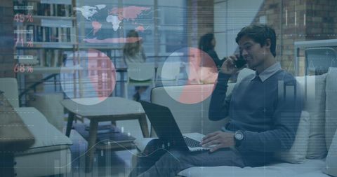 Business Professionals Analyzing Global Financial Data - Download Free Stock Images Pikwizard.com