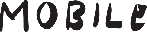 Bold Mobile Text Illustration on Transparent Background - Download Free Stock Videos Pikwizard.com