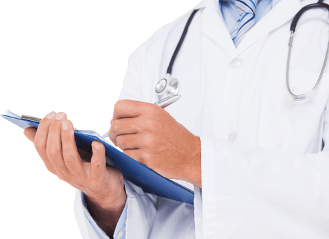 Professional Doctor Writing Notes on Clipboard on Transparent Background - Download Free Stock Videos Pikwizard.com