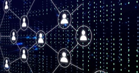 Digital Connections and Data Cloud Computing Concept - Download Free Stock Images Pikwizard.com