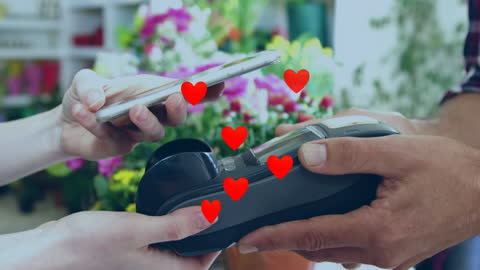 Contactless Payment with Smartphone in Retail Store