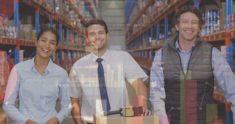 Warehouse Supervisors Collaborating Amid Data Analysis - Download Free Stock Images Pikwizard.com