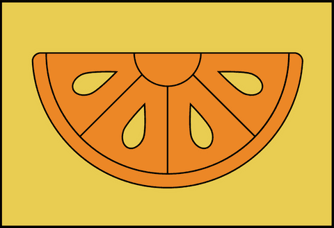vibrant orange citrus slice on transparent background - Download Free Stock Videos Pikwizard.com