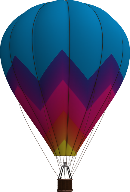 Transparent Patterned Multicolored Hot Air Balloon Illustration - Download Free Stock Videos Pikwizard.com