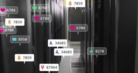 Digital Interface and Data Processing in Server Room