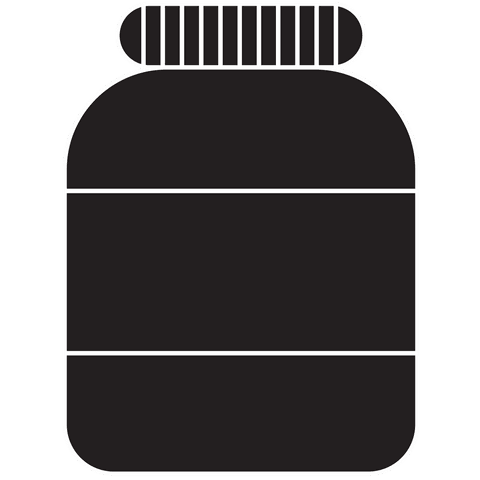 simple black jar icon with transparent background for designs - Download Free Stock Videos Pikwizard.com