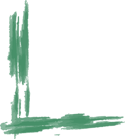 Transparent Creative L-Watercolor Brush Strokes