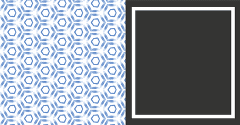 abstract geometric black frame and blue pattern on transparent background - Download Free Stock Videos Pikwizard.com