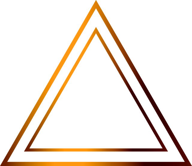 Transparent Geometric Triangle Shape Vector with Gradient Border - Download Free Stock Videos Pikwizard.com