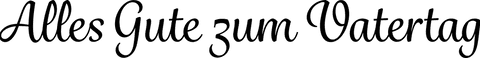 Alles gute zum vatertag text with transparent background for father's day