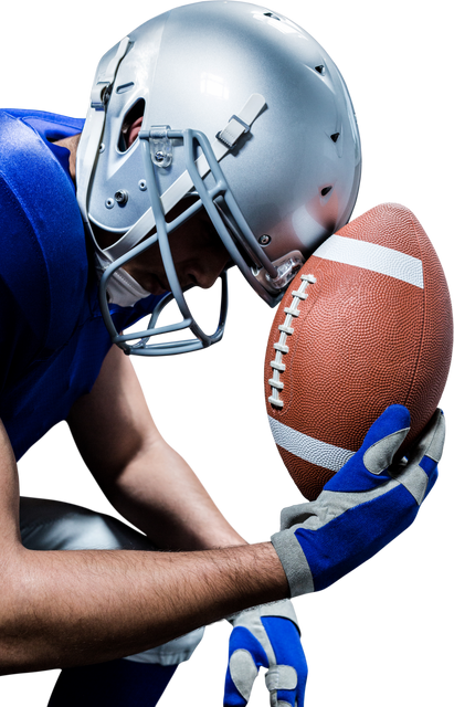 Transparent Background Upset American Football Player Holding Ball - Download Free Stock Videos Pikwizard.com