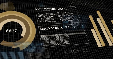 Digital Data Analysis with Interactive Infographics - Download Free Stock Images Pikwizard.com