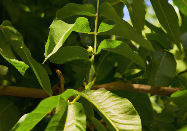 Close up of walnut tree using generative ai technology - Download Free Stock Photos Pikwizard.com