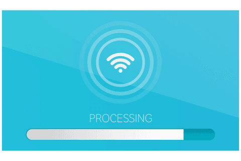 transparent digital data processing icon with progress bar - Download Free Stock Videos Pikwizard.com