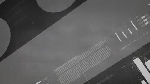 Futuristic Digital Interface with Financial Data and Charts