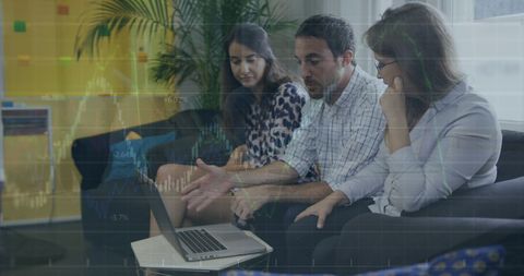 diverse team planning finance strategies with digital analytics - Download Free Stock Images Pikwizard.com