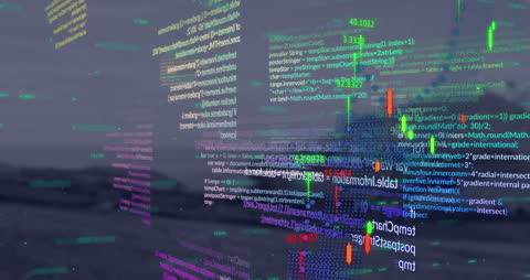 Animated Financial Data Visualization in Tech Landscape