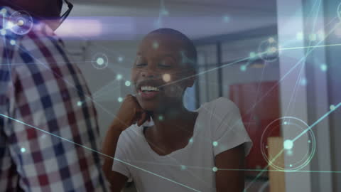 Digital Connections Overlaying Business Interaction