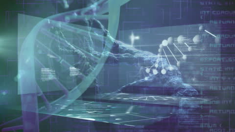 Futuristic DNA Analysis with Data Interfaces