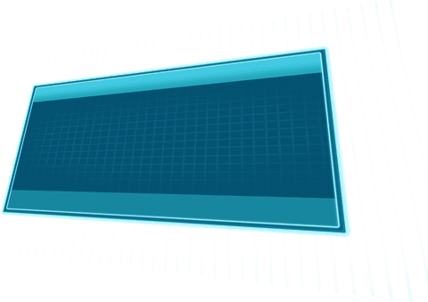 futuristic blue grid screen on transparent background - Download Free Stock Videos Pikwizard.com