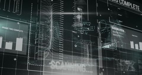 Futuristic Digital Interface for Data Analysis - Download Free Stock Images Pikwizard.com