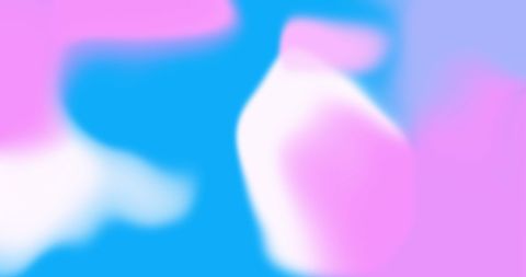 Vibrant blurred colors with soft gradient design