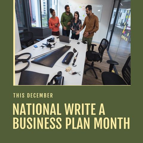 motivating team in office for business plan month campaign - Download Free Stock Templates Pikwizard.com