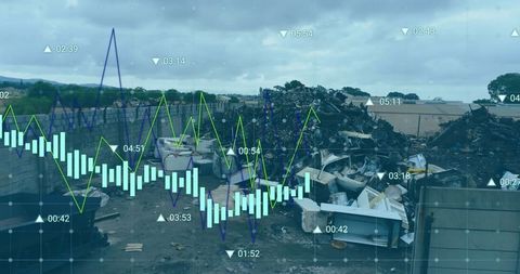 Recycling Industry Insight Analyzing Scrap Heap with Data Overlay