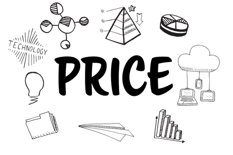Price Concept with Business Icons on Transparent Background - Download Free Stock Videos Pikwizard.com