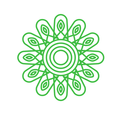 Abstract Green Mandala on Transparent Background - Download Free Stock Videos Pikwizard.com