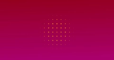 Hypnotic Dot Pattern Animation on Vibrant Pink Background - Download Free Stock Images Pikwizard.com