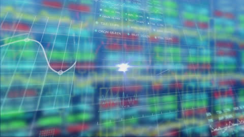 Digital City Network with Financial Data Visualization