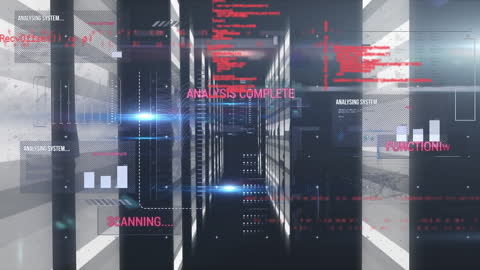 Futuristic Data Processing in Network Server Room