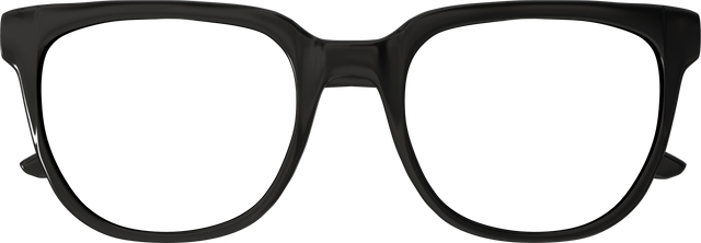 Black Frame Transparent Eyeglasses on Isolated Background - Download Free Stock Videos Pikwizard.com