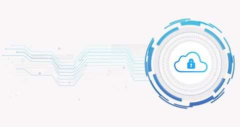 Cloud Security Interface with Digitized Network Concept - Download Free Stock Images Pikwizard.com