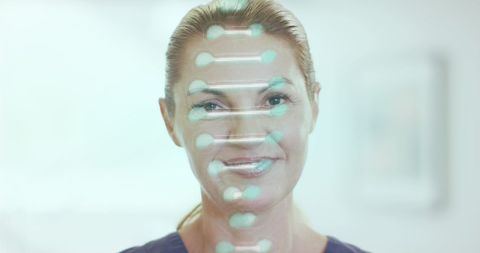 Innovative dna technology in healthcare concept