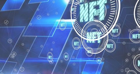 Digital nft networks and data processing interface