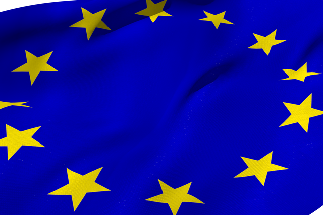 Waving European Union Flag on Transparent Background - Download Free Stock Videos Pikwizard.com