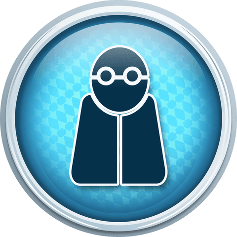 Transparent Blue Medical Doctor Icon with Glasses - Download Free Stock Videos Pikwizard.com