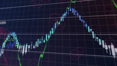 Dynamic Financial Graphs and Virus Cells Illustrating Market Impact