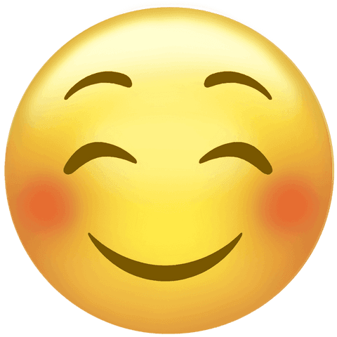 Smiling Face Emoji on Transparent Background Indicates Joy - Download Free Stock Videos Pikwizard.com