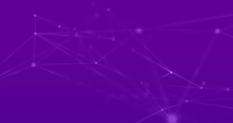Purple Network Connections Abstract Background